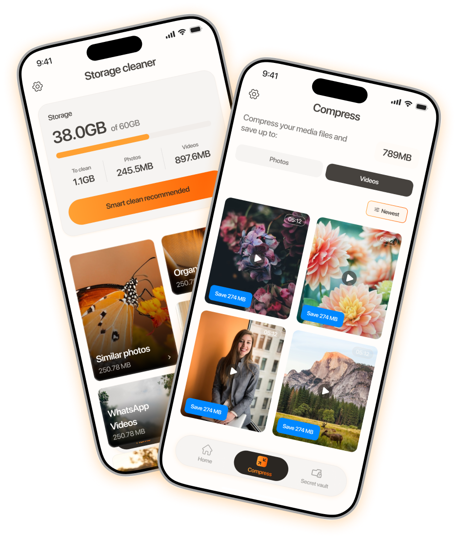 Clean AI app preview